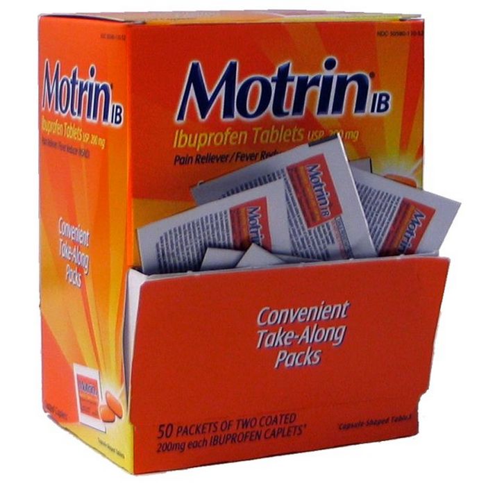 MOTRIN IB 2s box/50