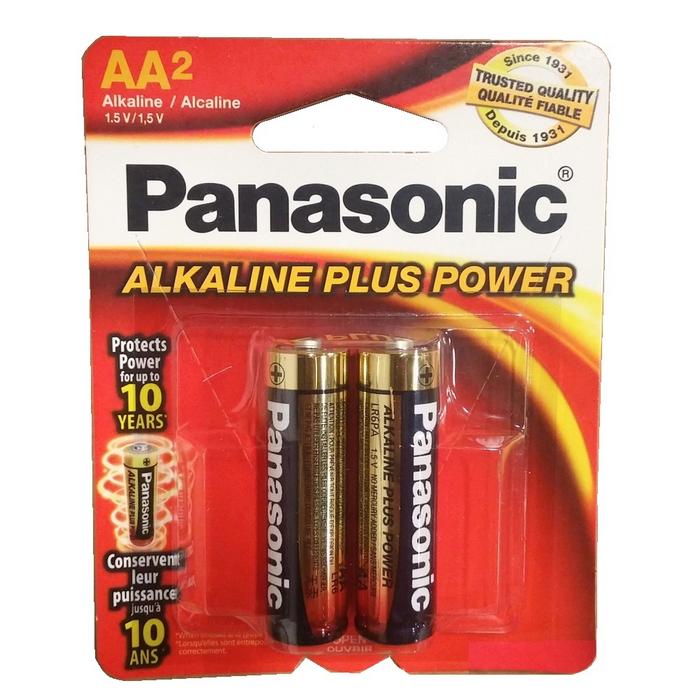 PANASONIC Alkaline AA-2 Carded