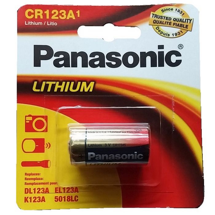 Lithium CR-123A Panasonic