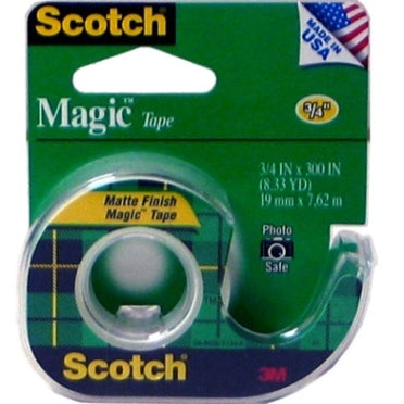 3M 105A Utility tape Magic TRansprnt 3/4 x 300