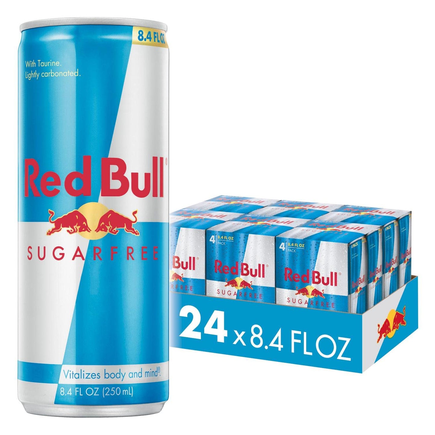 RED BULL SUGAR FREE 24/8.4oz