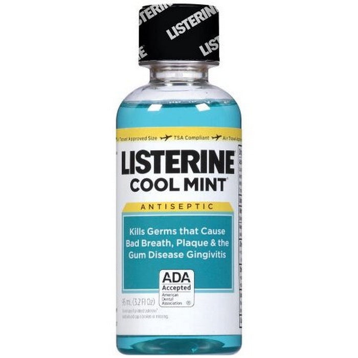 LISTERINE Cool Mint 3.2oz Liquid mouthwash