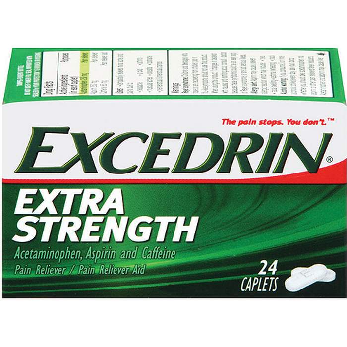 EXCEDRIN Caplets 24s Extra Strength