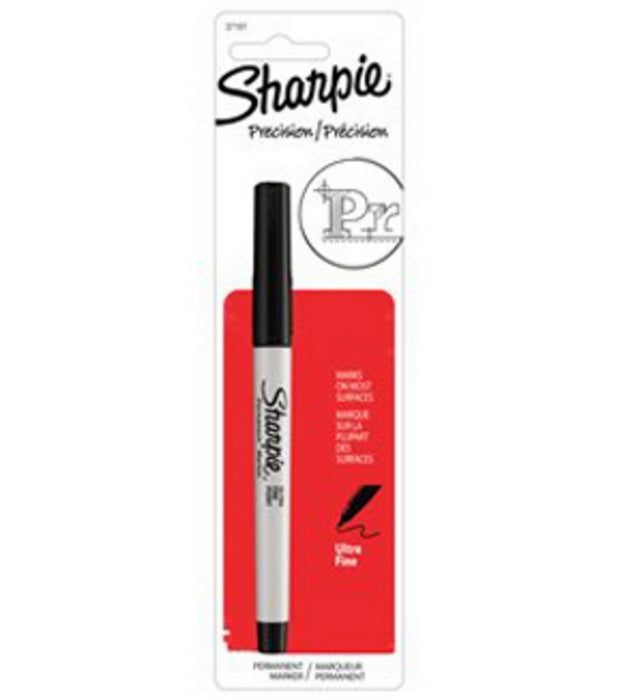 SHARPIE Marker Black Ultra Fine Point Carded