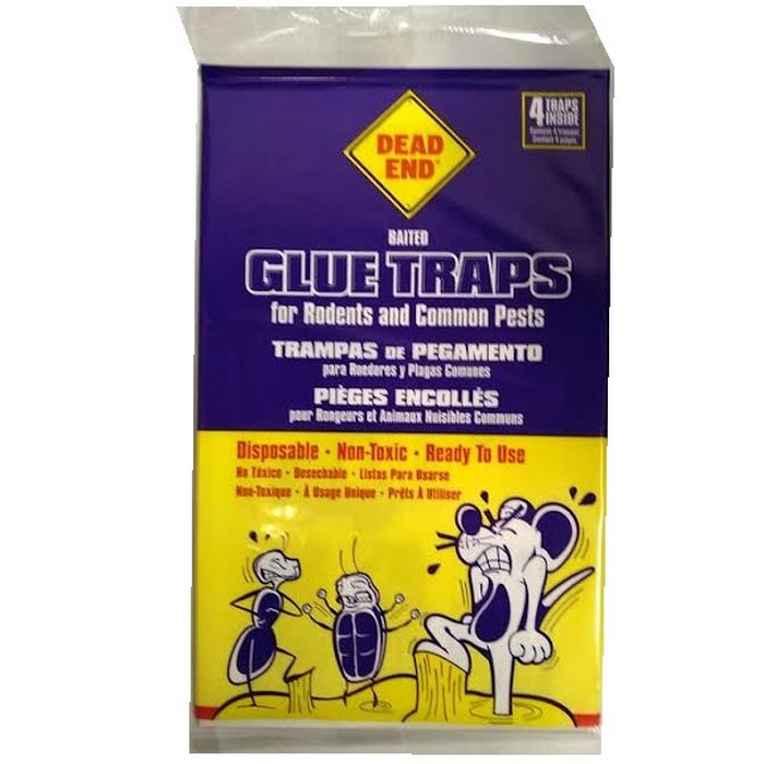 DEADENDÂ 4pk Gluetrap #48-72 Mouse/Insect Board