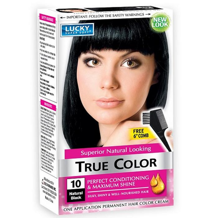 LUCKY HAIR COLOR #10 Natural Black