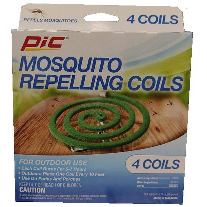 PIC MOSQUITO COILS 4 Pack