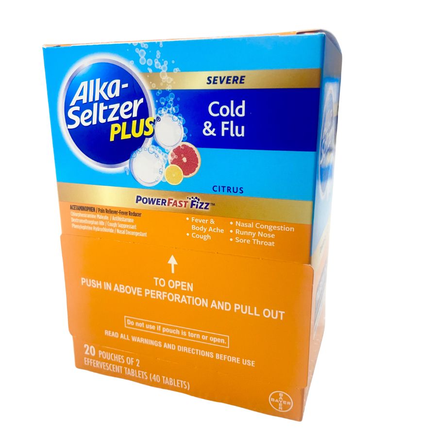 ALKA SELTZER PLUS 2s COLD & FLU