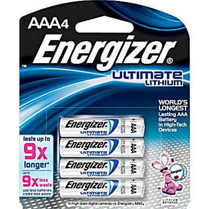 ENERGIZER LITHIUM AAA-4
