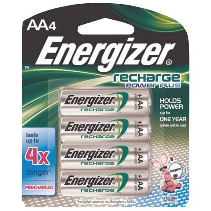 ENERGIZER RECHARGE NH15BP4 AA-4