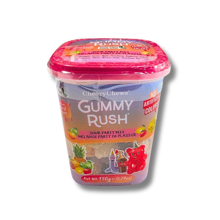 GUMMY RUSH sour party mix 150g/5.3oz