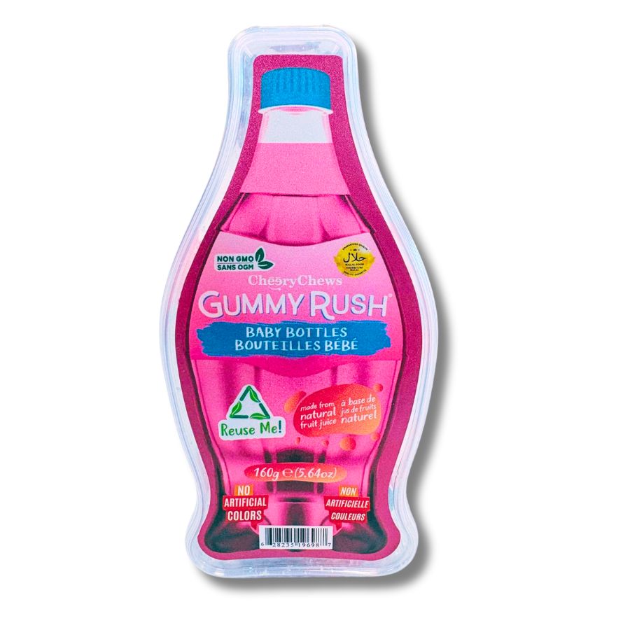 GUMMY RUSH baby bottles 160g/5.64oz