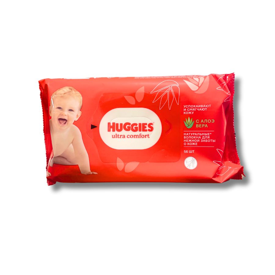 HUGGIES ULTRA COMFORTABLE BABY WIPES 56/10ct Pack