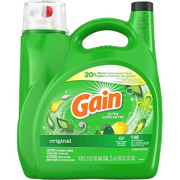 GAIN LIQUID ULTRA ORG. 163oz 4ct