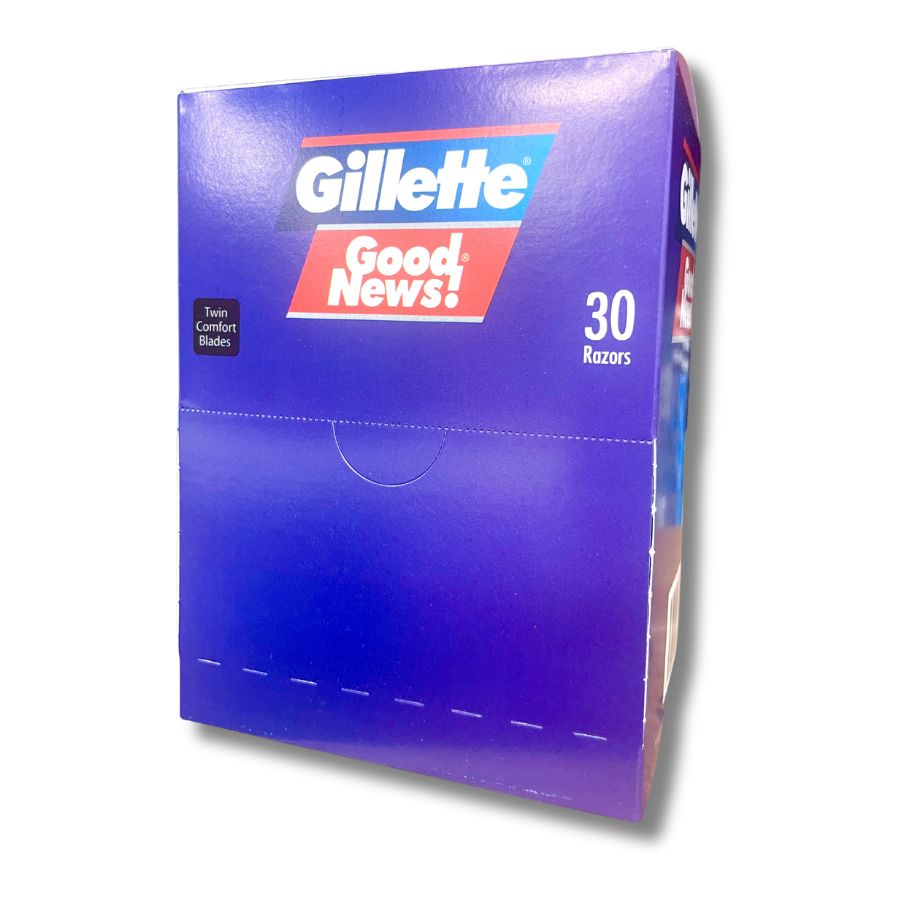 GILLETTE GOOD NEWS! RAZOR 30s