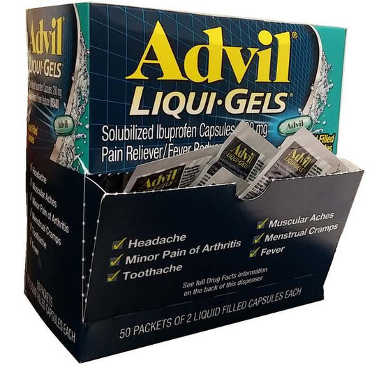 ADVIL LIQUI-GELS 2s Box of 50