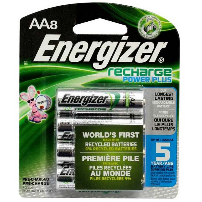 ENERGIZER RECHARGE NH15BP8 AA-8Â