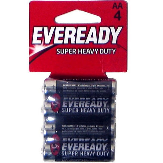 1215B4 HV Duty AA-4p Carbon Zinc Eveready