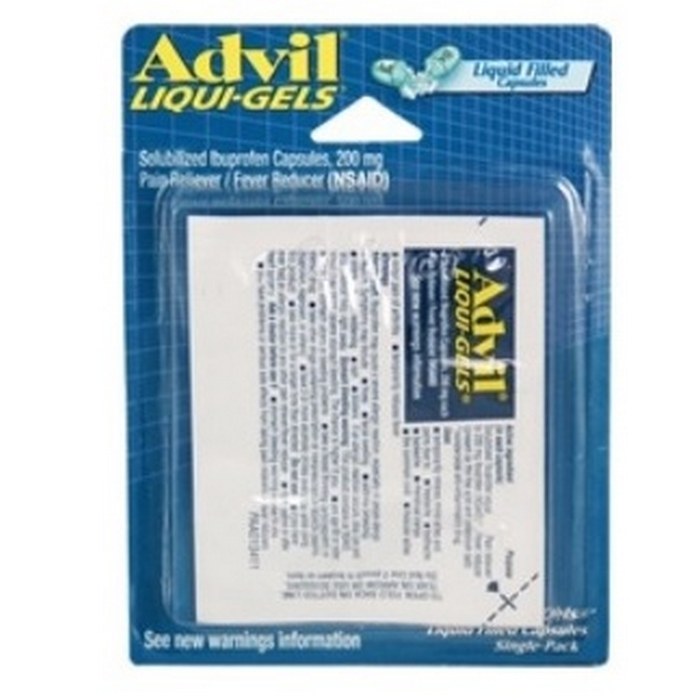 ADVIL LIQUI-GELS 2s