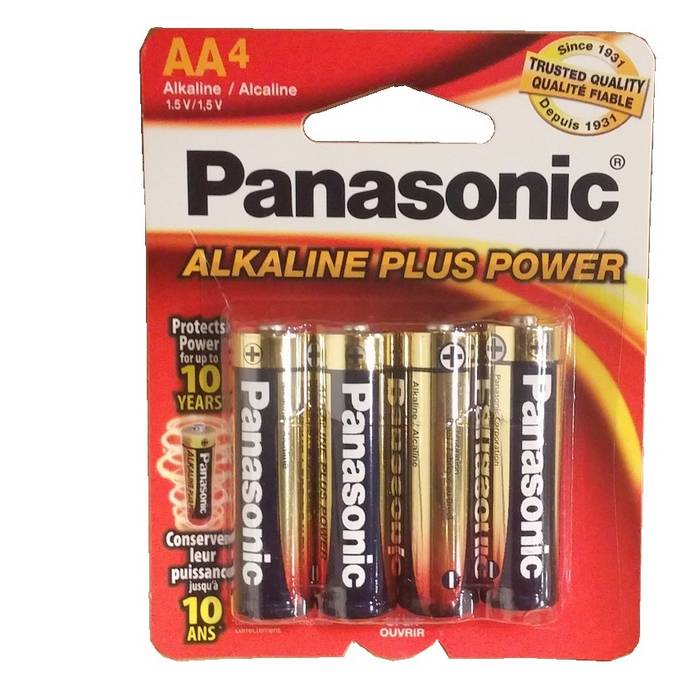 PANASONIC Alkaline AA-4