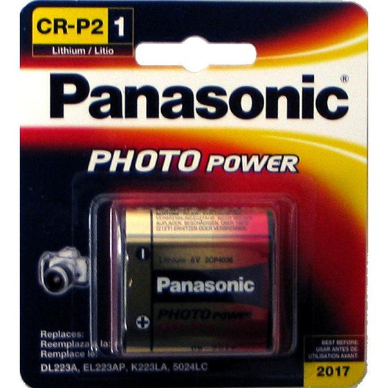 Lithium CR-P2/CR223A Panasonic