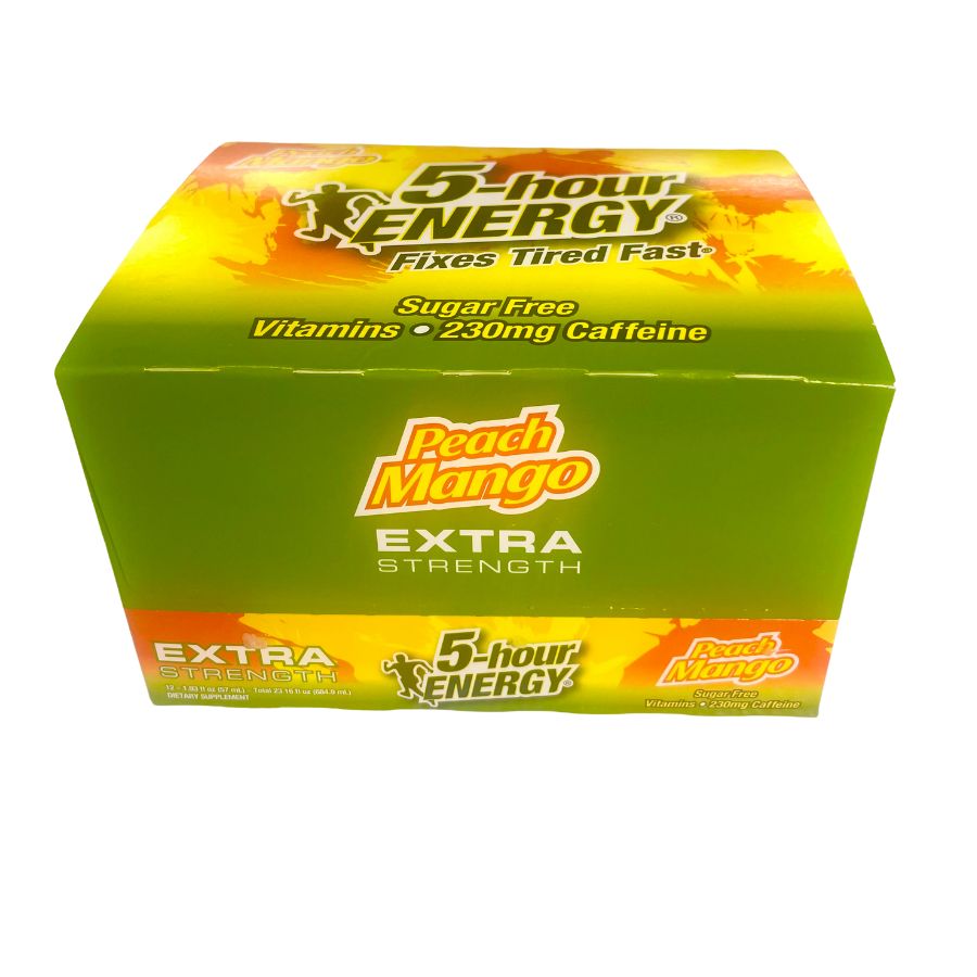 5 HOURS ENERGY 1.93oz Xtra-Strength Peach-Mango