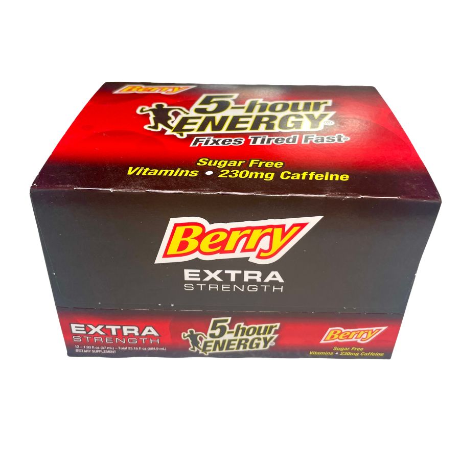 5-HOUR ENERGY 1.93oz Ex-Strength Berry Liquid