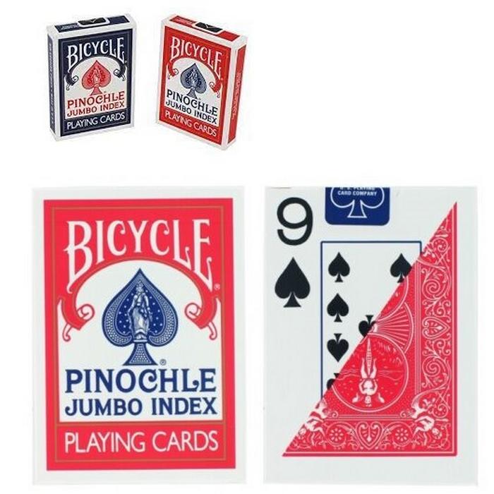 BICYCLE PLAYING CARD JUMBO PINOCHLE