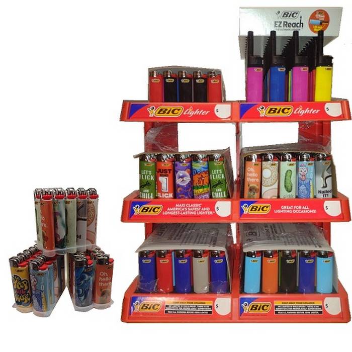 BIC LIGHTERS 320ct BIC 50 + MINI + EZ REACH