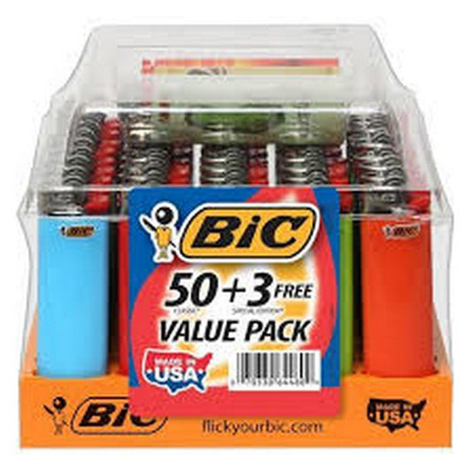 BIC REGULAR LIGHTER 50+3 Units