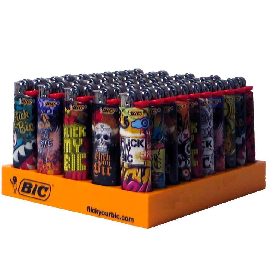 FLICK MY BIC Style Display of 50