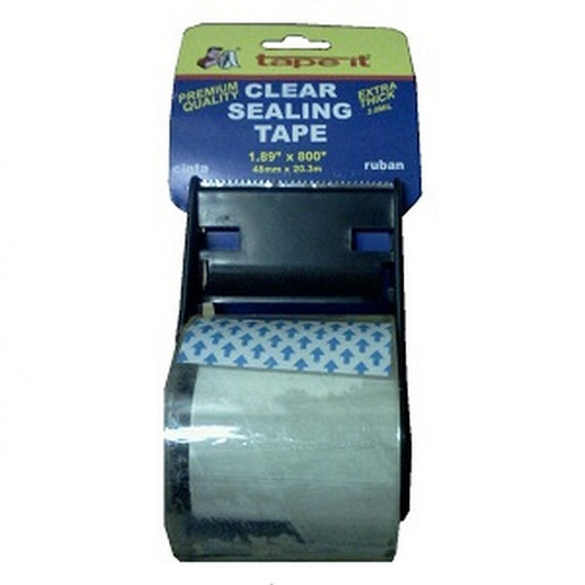 Package sealing tape clear with handle