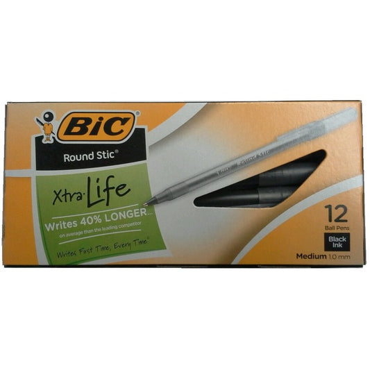 BIC Round Stic pen Medium black