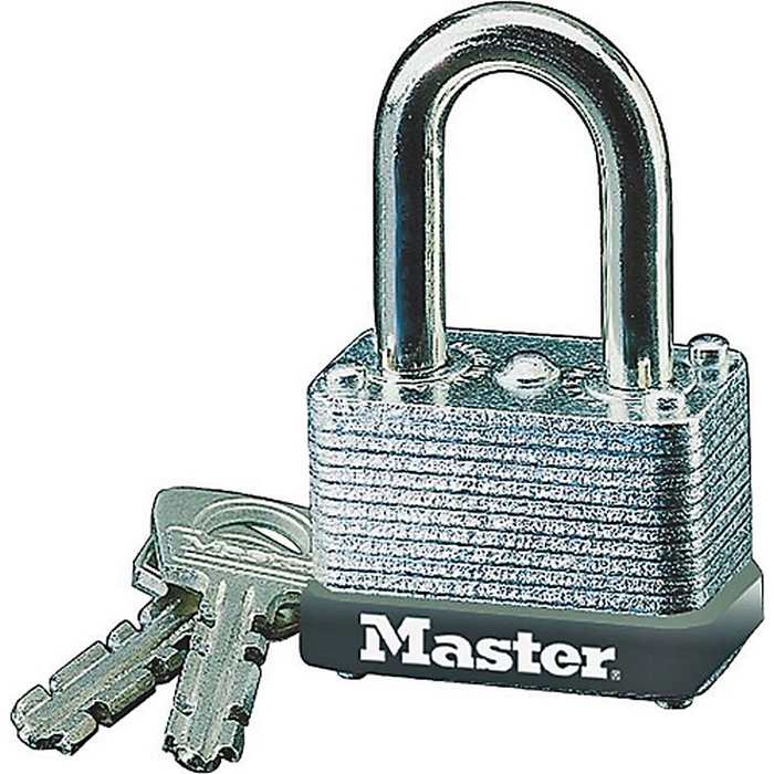 MASTER LOCK padlock 22D laminated steel 38mm
