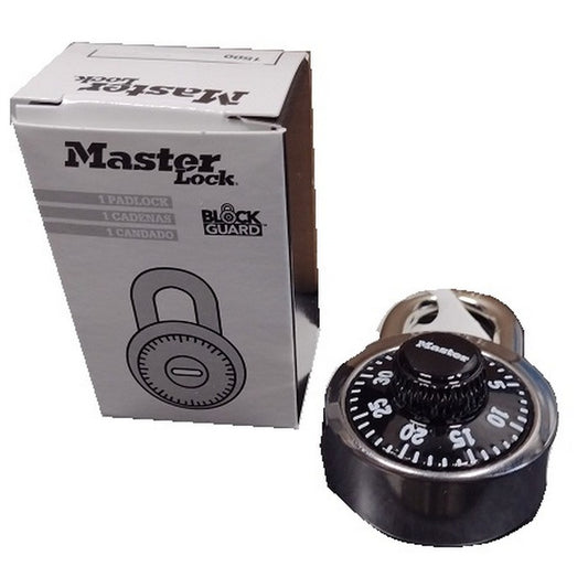 MASTER COMBINATION 1500 Black Padlock Boxed