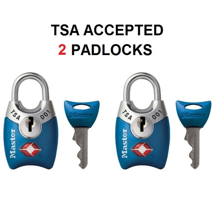 MASTERLOCK 2pk TSA 4689T assorted colors