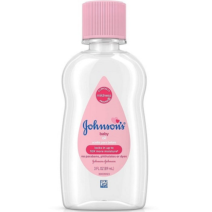 J & J BABY OIL 3oz