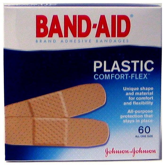 J&J PLASTIC Band-Aid 60ct 3/4x3inch