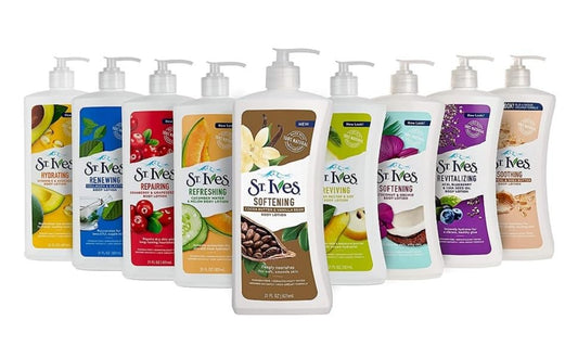ST.IVES BODY LOTION 21oz (4pk)