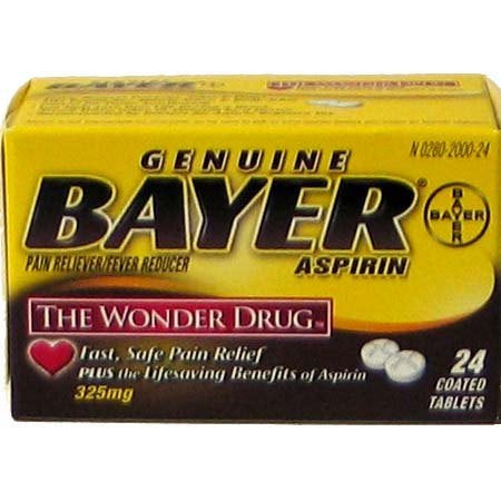 BAYER ASPIRIN Tablets 24s