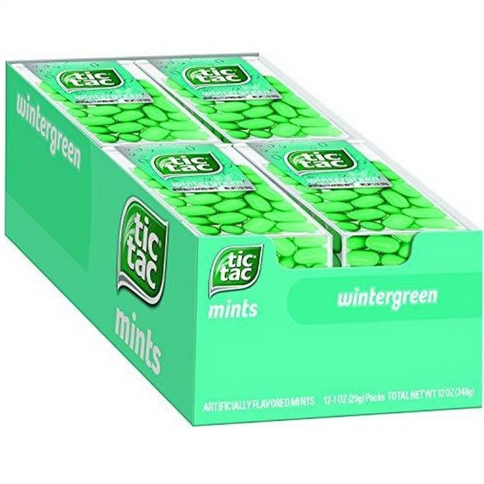 TIC TAC 60ct Wintergreen Box of 12
