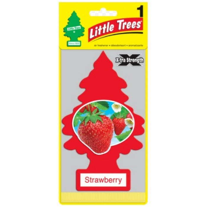 CAR FRESHNER 1-pak X-TRA Strength Strawberry