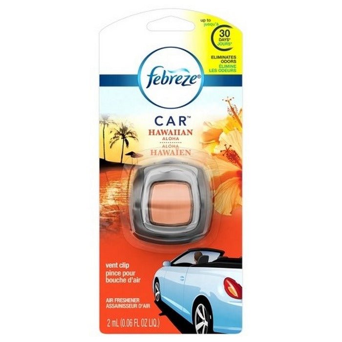 FEBREZE CAR VENT Freshenr Hawaiian Aloha