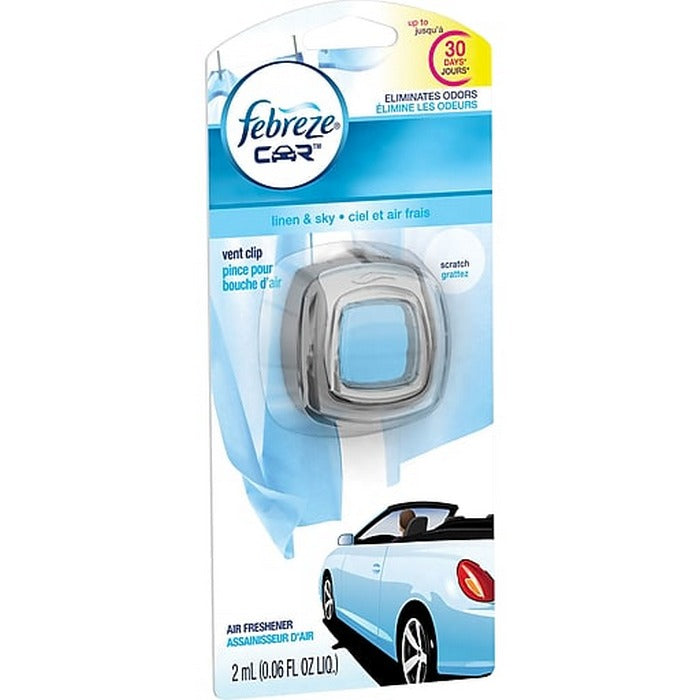 FEBREZE CAR VENT Freshenr Linen & Sky