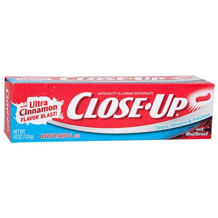 CLOSE UP T/paste Red gel 4oz