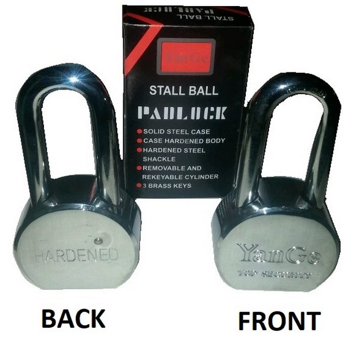 STEEL PADLOCKS 65mm Individually Boxed