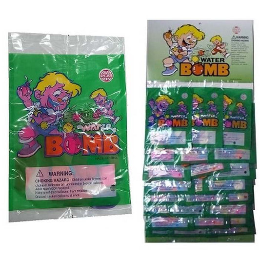 Water Bombs card of 24x10s