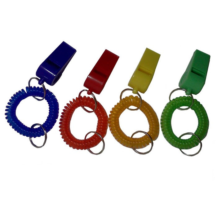 Wrist Coil WHISTLE KeyChain Card of 12