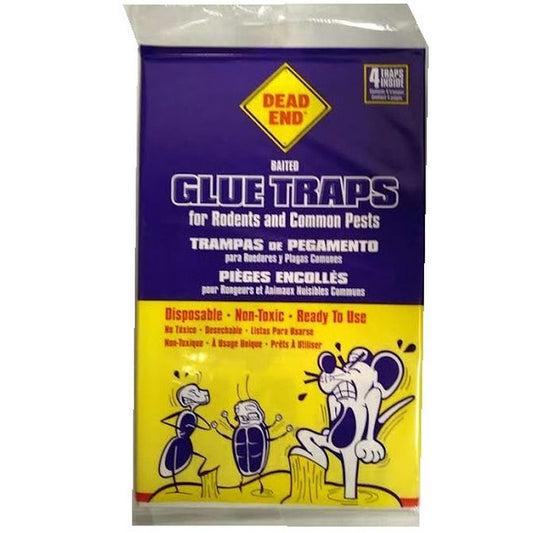 DEADENDÂ 4pk Gluetrap #48-72 Mouse/Insect Board