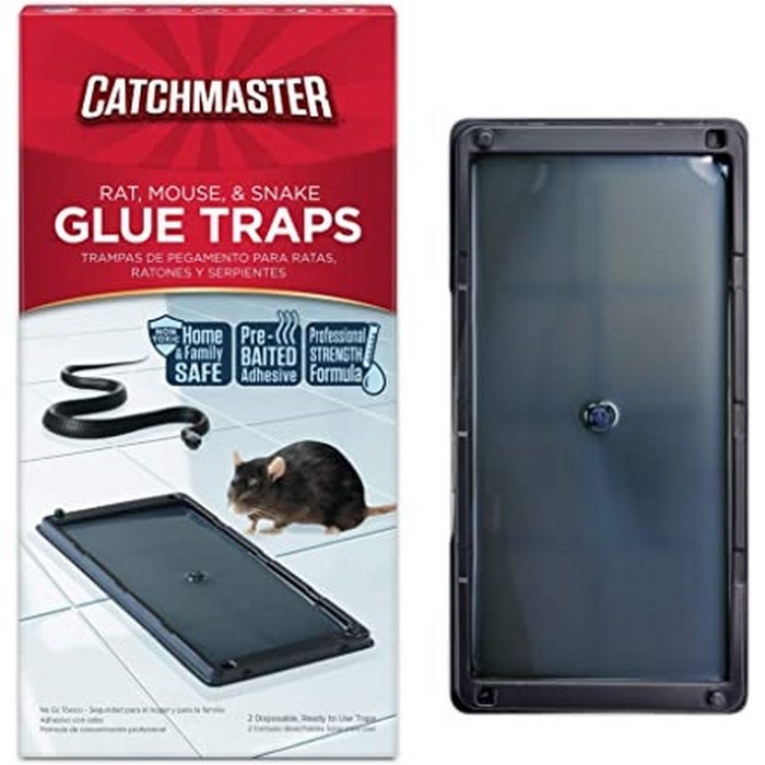 CATCHMASTERÂ 2pk Glue Trap#402 Large Â RAT/MOUSE